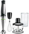 Braun MQ 7035X - Staafmixer - ActiveBlade technologie - Grijs/Zwart