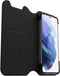 Otterbox Strada Series - Flip cover - Echt leer met kaarthouder - Zwart (Galaxy S21 5G)