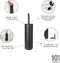 Brabantia MindSet WC Borstel met Houder - Vrijstaand en hangend - Mineral Infinite Grey
