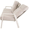 Loungebank Ohio Crema 3-persoons