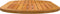 vidaXL - Tafelblad - 110x55x2,2 - cm - Ovaal - Massief - Acaciahout