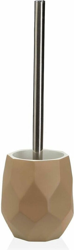 Toiletborstel Versa Amanda Beige Hars (11,2 x 37 x 11,2 cm)