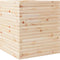 vidaXL - Plantenbak - 60x60x68,5 - cm - massief - grenenhout