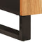 vidaXL - Dressoir - met - 2 - deuren - 90x33x75 - cm - massief - acaciahout