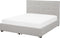 ROCHELLE - Bed opbergruimte - Lichtgrijs - 140 x 200 cm - Polyester
