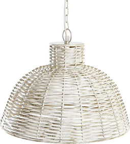 Plafondlamp DKD Home Decor Gouden Wit Ijzer 50 W (38 x 28 x 24 cm)