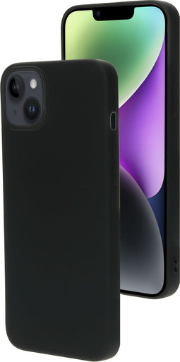 Mobiparts Silicone Cover - Apple iPhone 14 Plus - Soft-touch - Zwart