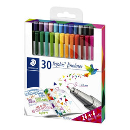 Staedtler - Fineliner triplus 334 0.3mm 24+6 ass