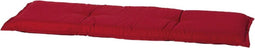 Madison tuinbankkussen Rib 120x48 cm - rood
