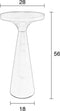 Zuiver Floss Bijzettafel Rond 28 cm Zwart