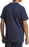 adidas Sportswear Essentials Single Jersey 3-Stripes T-shirt - Heren - Blauw- M