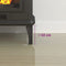 vidaXL - Glasplaat - openhaard - rechthoekig - 80x60 - cm