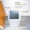 Yamazaki Tower - Prullenbak - Slank design met afneembaar deksel - Wit