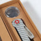 Keycabins Multitool Sleutelhouder - Key Organizer tot en met 12 Sleutels - Keychain Sleutelhanger met Bieropener - Carbon - Zilver