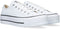 Converse Chuck Taylor All Star Lift Ox - Lage sneakers - Dubbel zo dikke zool - Wit - Maat 42