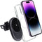 Mobiparts Magnetic Wireless Car Charger - Draadloos opladen 15W - Zwart