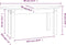 vidaXL - Salontafel - 80x40x35 - cm - massief - grenenhout - honingbruin