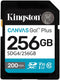 Kingston Canvas Go! Plus - SDXC 256GB - UHS-I U3 V30 - 200MB/s leessnelheid