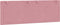 vidaXL - Hoofdbordkussen - 140 - cm - fluweel - roze