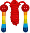 Goki Houten Springtouw Regenboog, 200cm