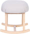Childhome Voetensteun - Schommelstoel - Comfortabel linnen - Beige