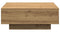 vidaXL - Salontafel - Artisan - Eiken - 80x80x31 - cm - Massief - Hout