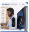 T'nB HS-500 - Over-Ear koptelefoon - Draad - Microfoon - Zwart