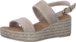MARCO TOZZI 28371 - Dames Sandalen - Feel Me Softstep Insole - Nude - Maat 37