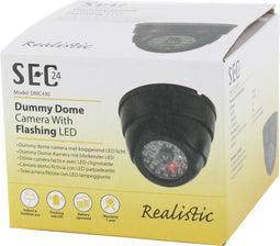 Dummy camera/Nep camera - buiten en binnen - dome - zwart - DMC430 - SEC24