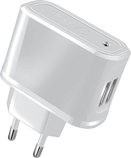 Celly TCUSB22W - USB lichtnetadapter - 2 USB poorten - Wit