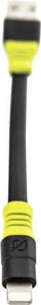Goal Zero USB-laadkabel USB-A stekker, Apple Lightning stekker 0.25 m Zwart/geel 82008