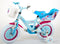 Disney Frozen 2 Kinderfiets - Meisjes - 12 inch - Blauw/Paars - 95% afgemonteerd