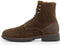 Travelin' Hosio - Heren Veterboots - Lammy wollen voering - Cognac bruin suede leer