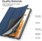 Dux Ducis - Samsung Galaxy Tab S8 - Domo Book Case - Donker Blauw
