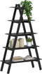 vidaXL - Opbergek - 5-laags - A-vorm - 110x40x180,5 - cm - massief - grenenhout