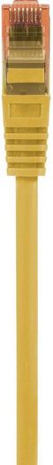 Renkforce RF-5224652 RJ45 Netwerkkabel, patchkabel CAT 6 U/UTP 1.00 m Geel Snagless, Halogeenvrij 1 stuk(s)