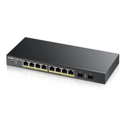 ZyXEL GS1900-8HP v3 - Managed Gigabit Ethernet Switch - 8x 1Gbps PoE 70W - Zwart