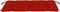 vidaXL - Tuinbankkussen - 100x50x7 - cm - oxford - stof - rood