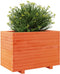 vidaXL - Plantenbak - 70x40x49,5 - cm - massief - grenenhout - wasbruin