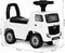 Loopauto - vrachtwagen - opbergruimte - 19,5 x 49 x 20 cm - wit