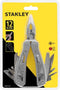 STANLEY 12-in-1 Multitool - Multitool - Roestvrij staal - Geel Zwart