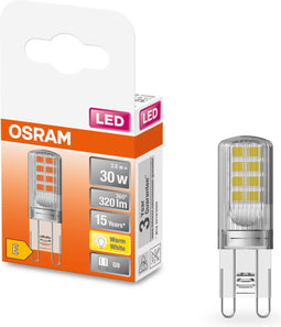 OSRAM LED PIN G9 / LED lamp: G9, 2,6- W, helder, Warm wit, 27- K