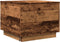 vidaXL - Salontafel - met - LED-verlichting - 50x50x40 - cm - oud - houtkleurig