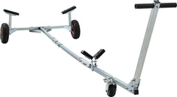 vidaXL - Boottrailer - met - 3 - Wielen, - Opvouwbaar - en - Verstelbaar, - 160 - kg - Staal