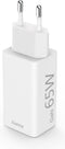 Hama 00201643 - Snellader 65W - GaN Power Delivery Quick Charge 3.0 - Compact ontwerp