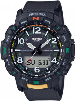 Casio Pro Trek PRT-B50-1ER - Herenhorloge 50,8 mm - Zwart