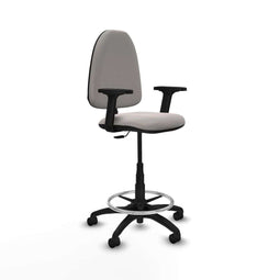 Piqueras y Crespo B2D01RN - Bureaustoel - Hoogteverstelbaar met armleuning - Wit
