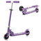 Kinderstep - Kick Scooter - 2 Wielen Knipperende Wielen Verstelbaar Stuur Paars