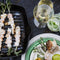 Le Creuset gietijzeren vierkante grillpan - 26cm - Mat Zwart