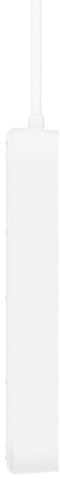 Belkin Connect - Overspanningsbeveiligingsstekkerdoos - 6 EU-stekkers 1x USB-A 1x USB-C - Wit